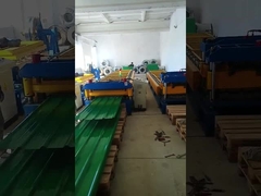 Cr12Mov কাটার উপাদান সহ PLC কন্ট্রোল IBR শীট গঠনের মেশিন