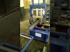 ইস্পাত C এবং Z Purlin রোল ফর্মিং মেশিন মিত্সুবিশি কন্ট্রোলার