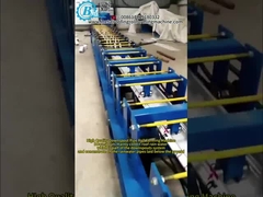 চেইন ড্রাইভ ডাউনপাইপ রোল ফর্মিং মেশিন 380V/50Hz/3Phase