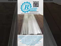 মেঝে Decking ছাদ প্যানেল রোল গঠন মেশিন, মেটাল ছাদ শীট রোল প্রাক্তন মেশিন