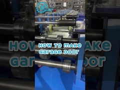 পিএলসি কন্ট্রোল সিস্টেম এবং 10-20m/min গতি সঙ্গে শিল্প রোলার শাটার দরজা মেশিন