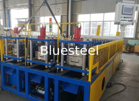 কাস্টমাইজড 6m কাটিয়া দৈর্ঘ্য এবং 7.5KW পাওয়ার সঙ্গে Purlin গঠন মেশিন