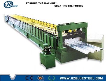 380V/50Hz/3ফেজ ডেক ফর্মিং মেশিন 0.3-0.8mm পুরুত্ব 8.5T ওজন