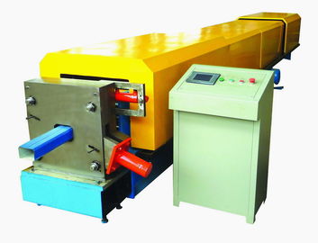 45 ইস্পাত উপাদান ডাউন পাইপ গঠন মেশিন 7.5kw প্রধান মোটর দ্বারা চালিত
