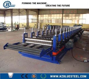 5KW PLC নিয়ন্ত্রিত মেটাল রুফিং রোল ফর্মিং মেশিনের পুরুত্ব 0.3 - 0.8 মিমি